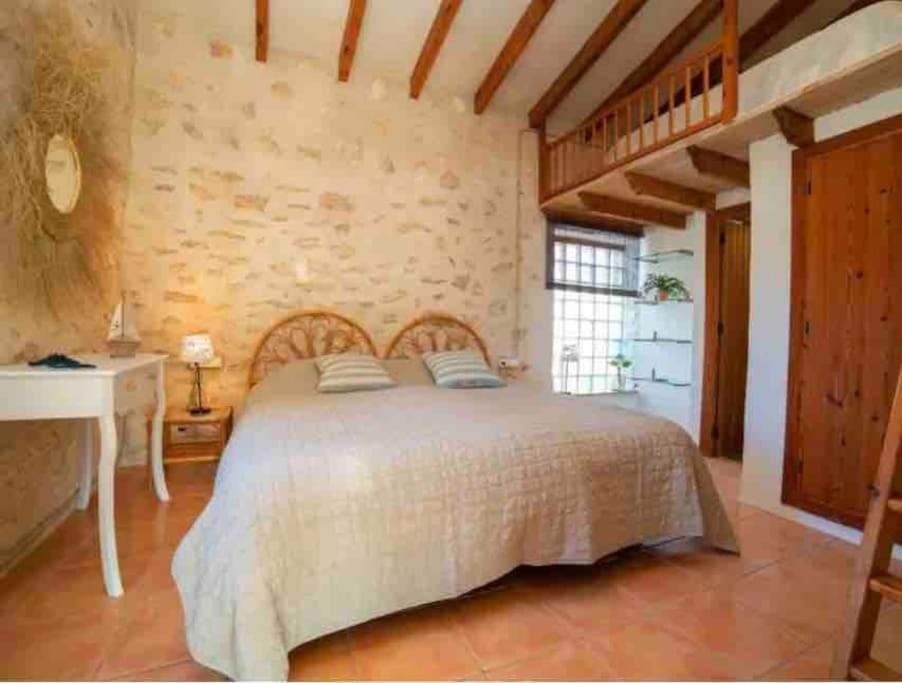 Private Apartment ' Estufa' With A Beautiful View Teulada Exterior photo